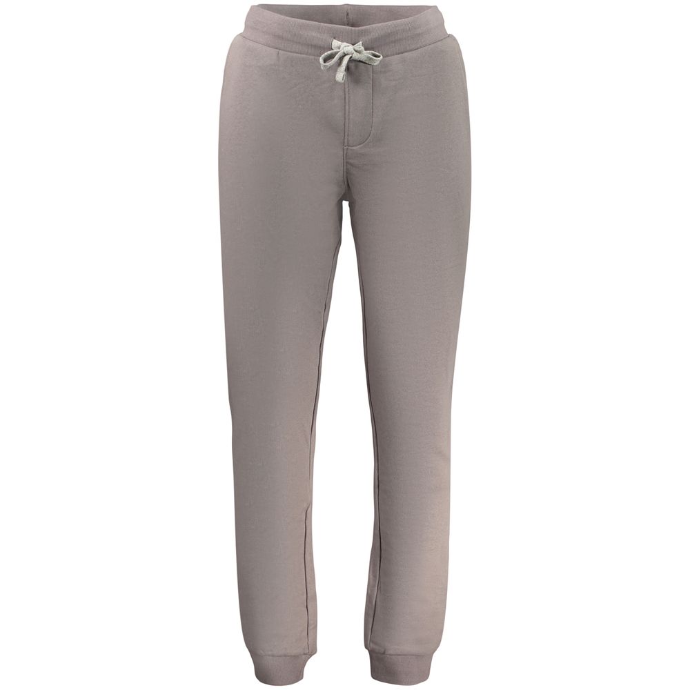Gray Cotton Men's Trousers