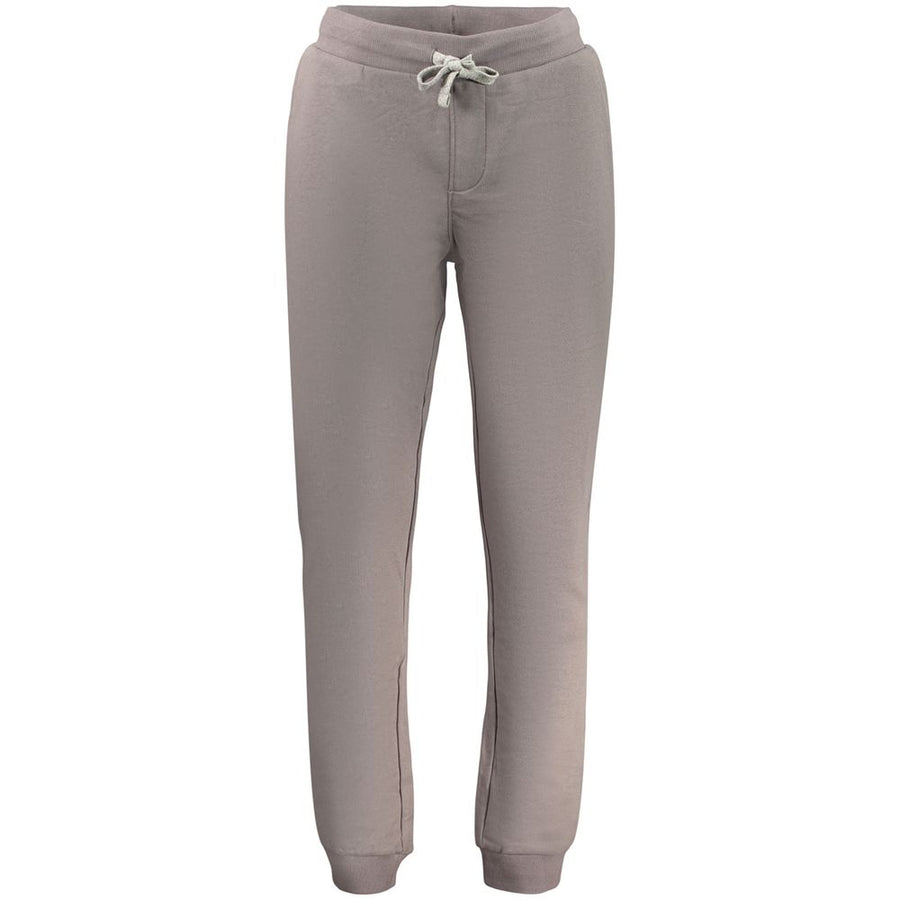 Gray Cotton Men's Trousers