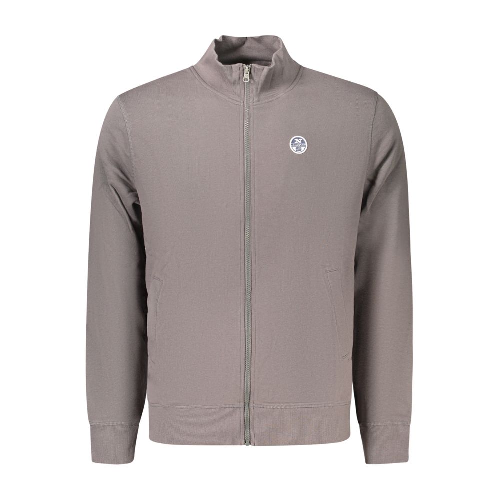 Gray Cotton Men's Sweatshirt