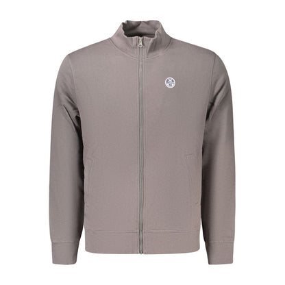 Gray Cotton Men's Sweatshirt