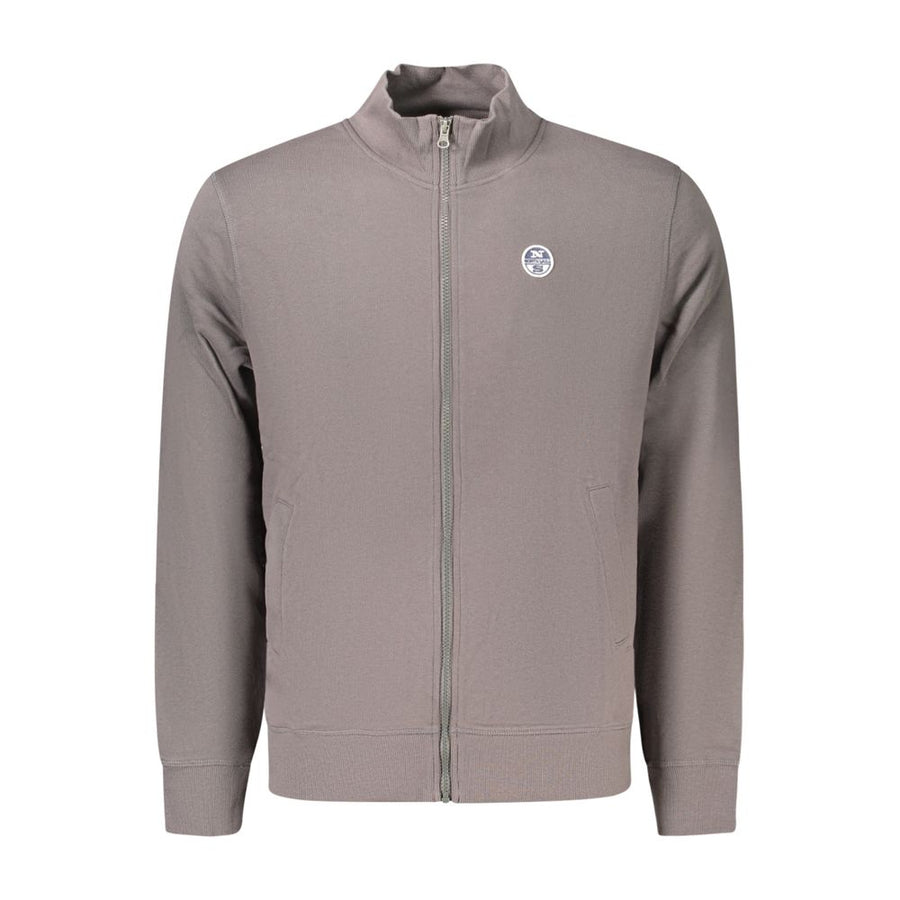 Gray Cotton Men's Sweatshirt