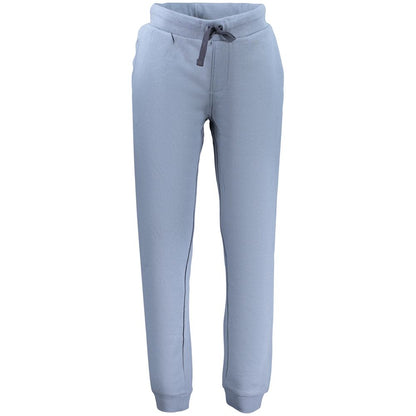 Blue Cotton Men's Trouser