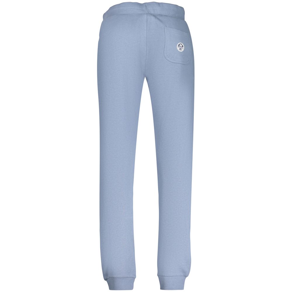 Blue Cotton Men's Trouser