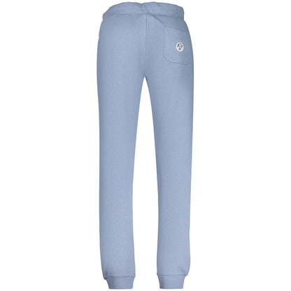 Blue Cotton Men's Trouser