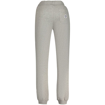 Gray Cotton Men's Trousers