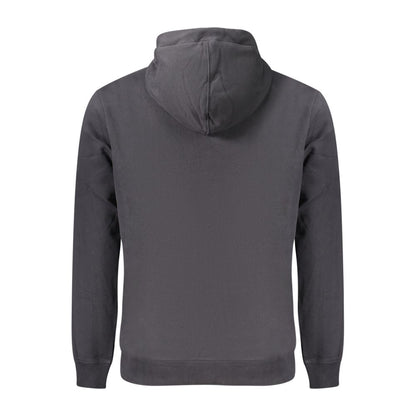 Black Cotton Men's Sweatshirt