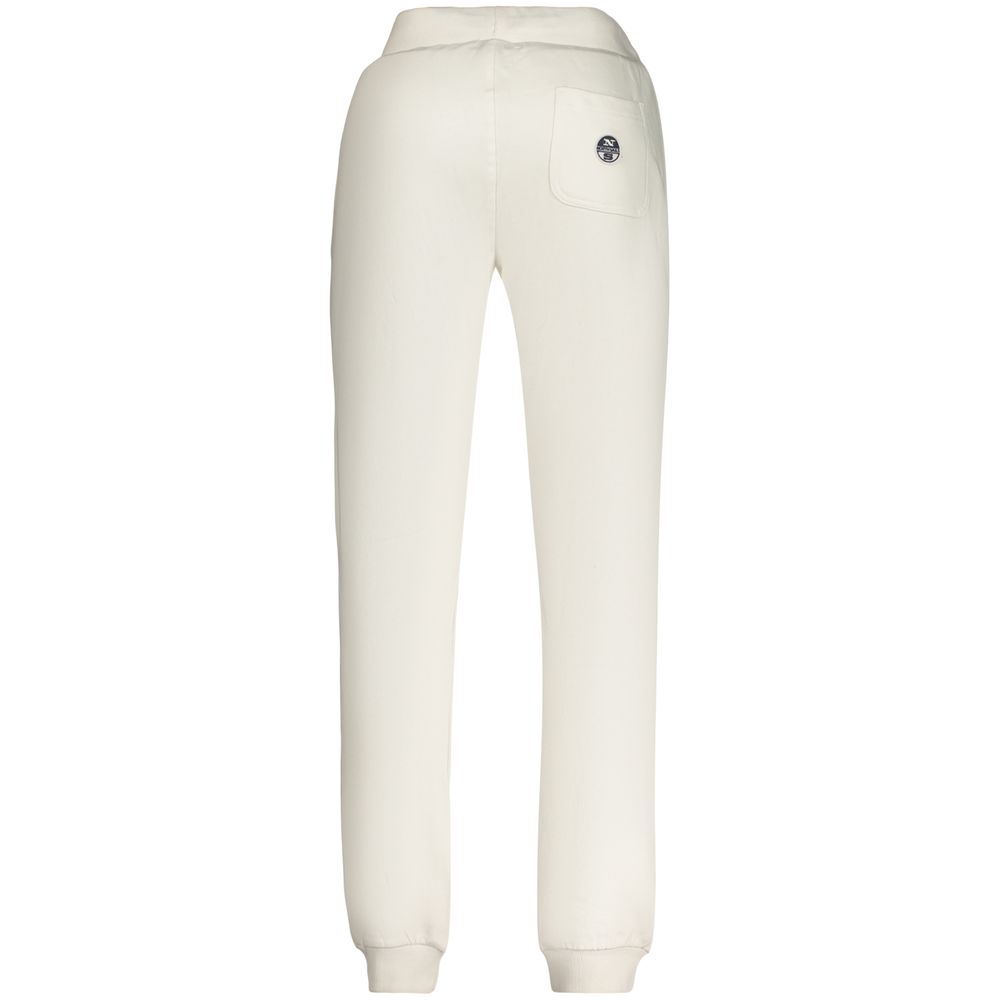 White Cotton Men's Trousers