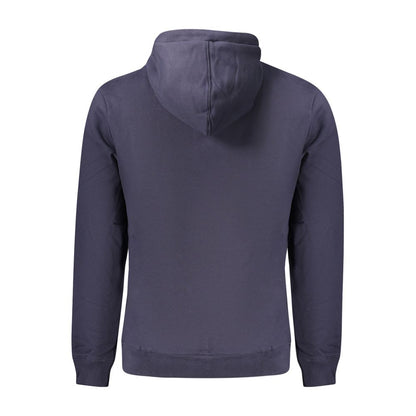 Blue Cotton Mens Sweatshirt