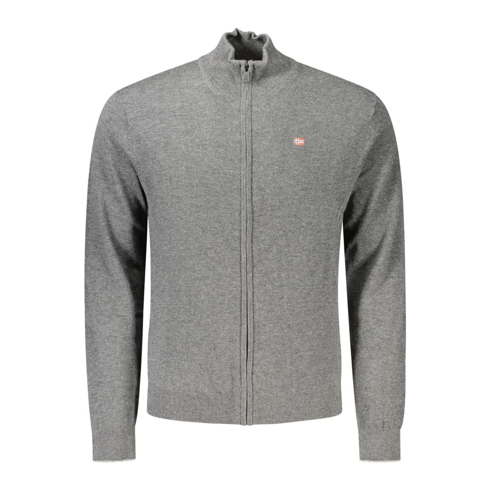 Gray Wool Men's Sweater