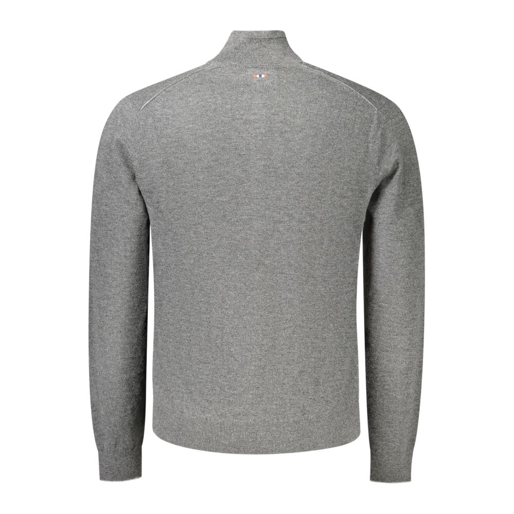 Gray Wool Men's Sweater