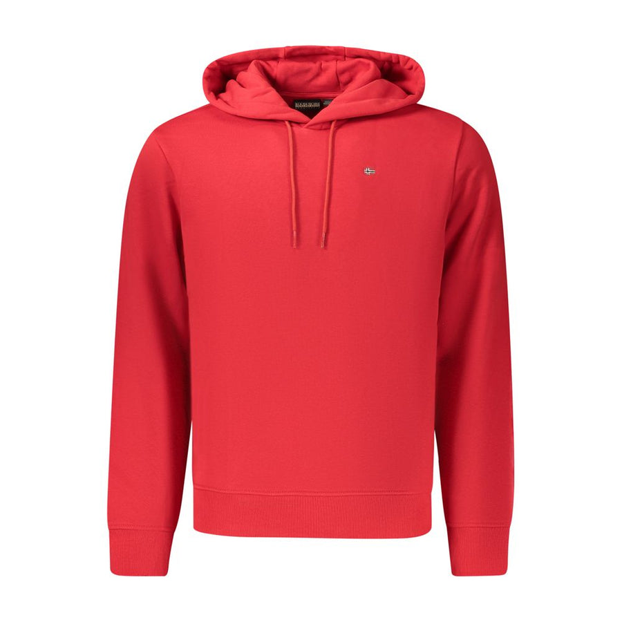 Red Cotton Men's Sweatshirt