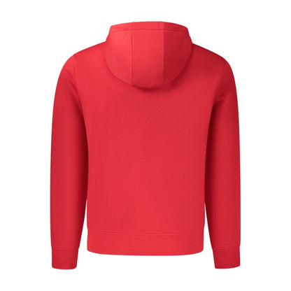 Red Cotton Men's Sweatshirt