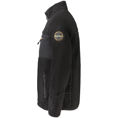 Black Polyamide Men's Jacket