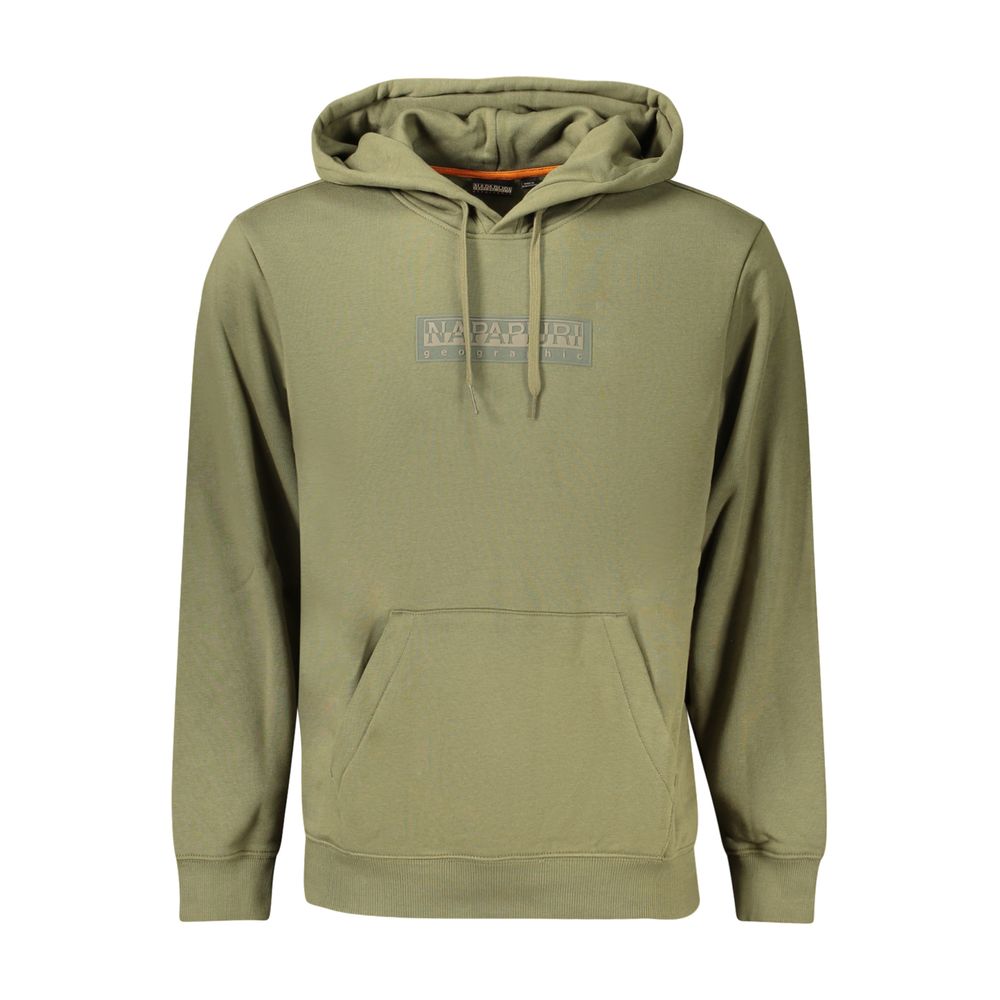 Green Cotton Men's Sweatshirt