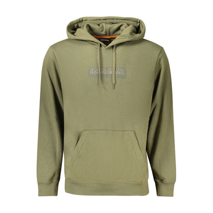 Green Cotton Men's Sweatshirt