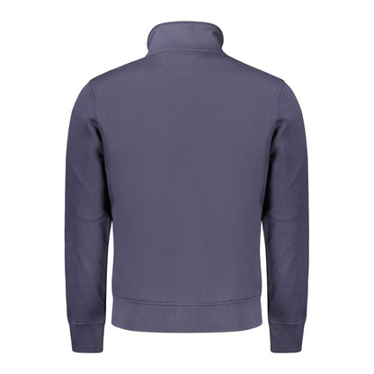 Blue Cotton Men's Sweatshirt