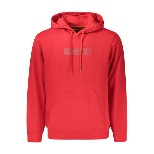 Red Cotton Men's Sweatshirt