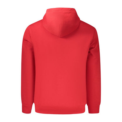 Red Cotton Men's Sweatshirt