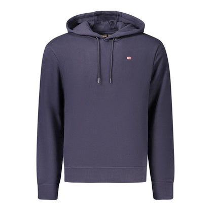 Blue Cotton Men's Sweatshirt