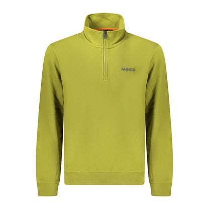 Green Cotton Sweatshirt