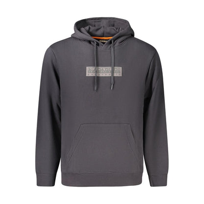 Black Cotton Men's Sweatshirt