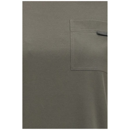 Bicolor Cotton T-Shirt