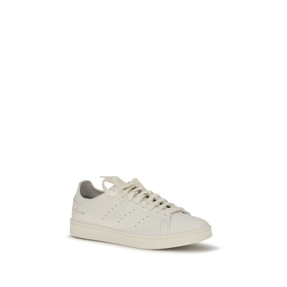 White Calf Leather Bos Taurus Athletic Sneakers