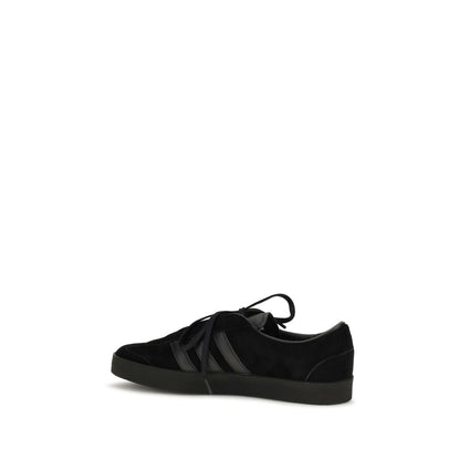 Black Calf Leather Bos Taurus Athletic Sneakers