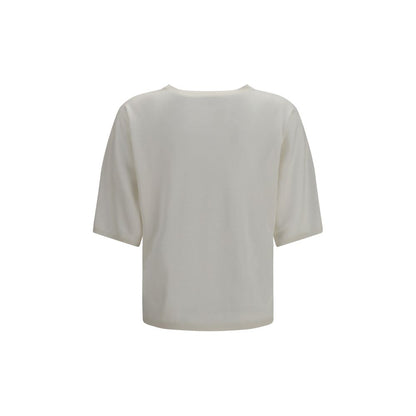 White Cashmere Sweatshirt