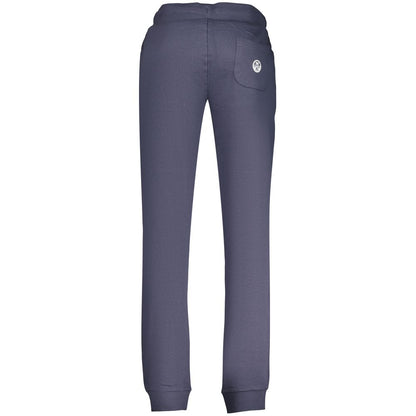 Blue Cotton Men's Trouser