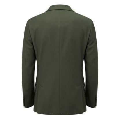 Green Viscose Men's Jacket