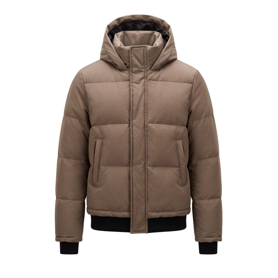 Grey Viscose Men's Jacket