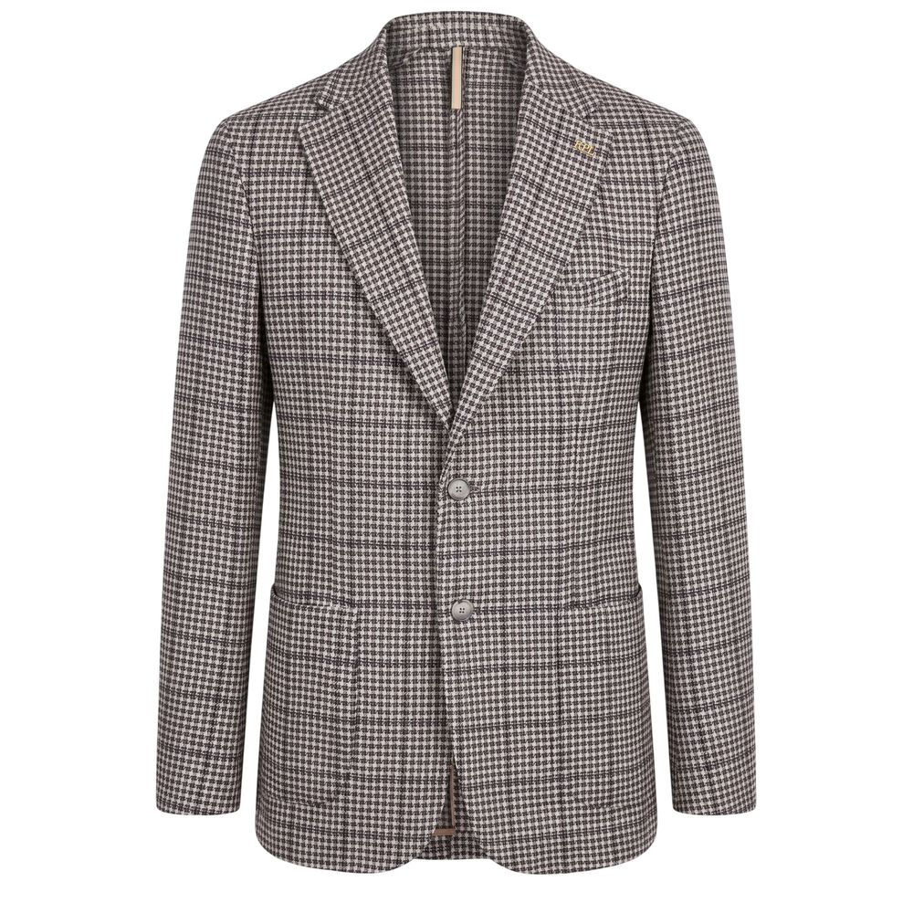 Blue Cotton Men Jacket