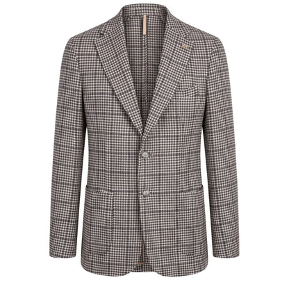 Blue Cotton Men Jacket