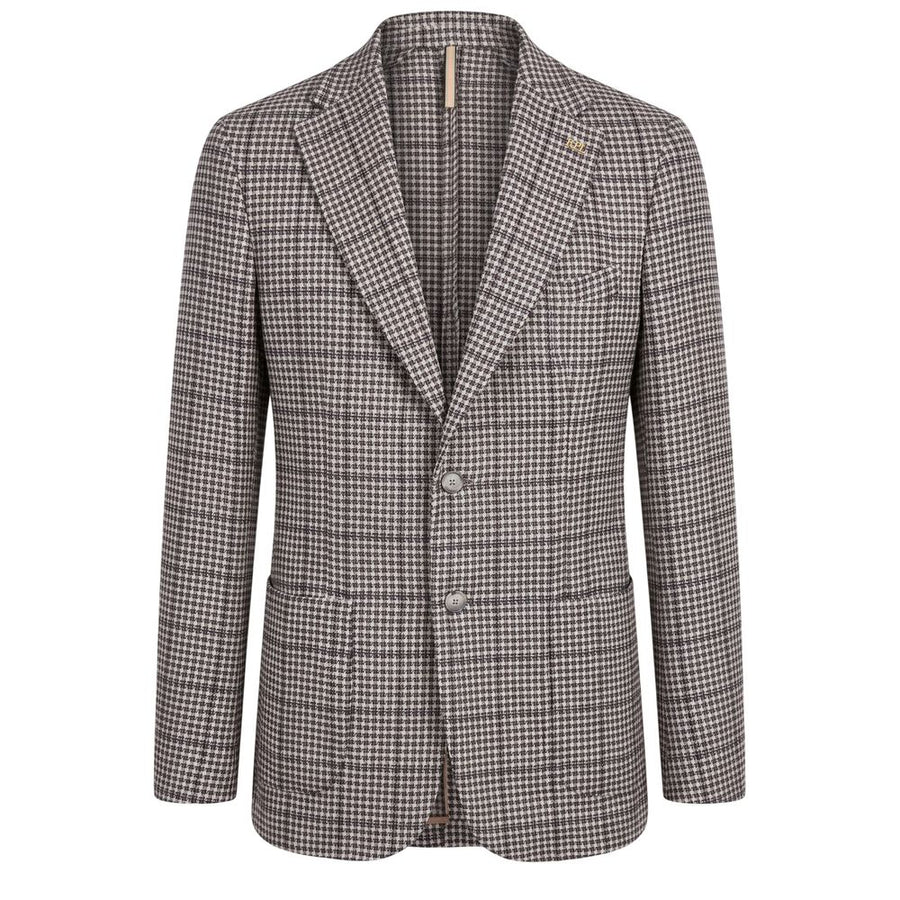 Blue Cotton Men Jacket