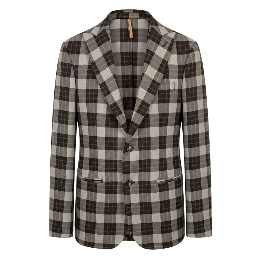 Green Viscose Men Jacket