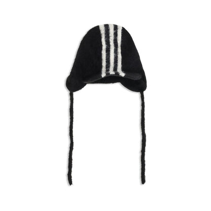 Black Polyamide Beanie