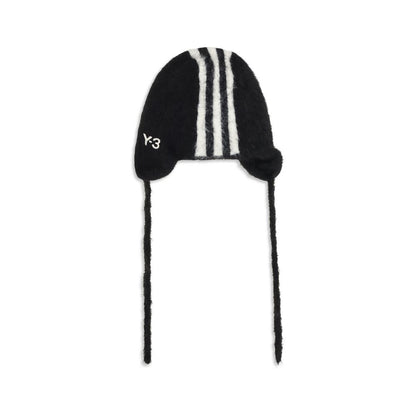 Black Polyamide Beanie