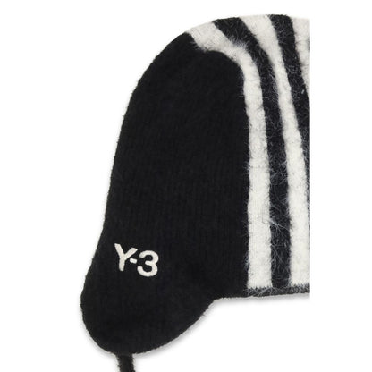Black Polyamide Beanie