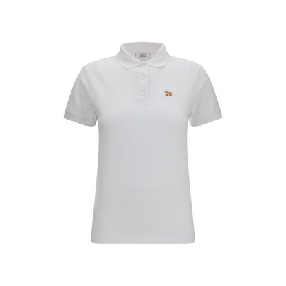 White Cotton Polo Shirt