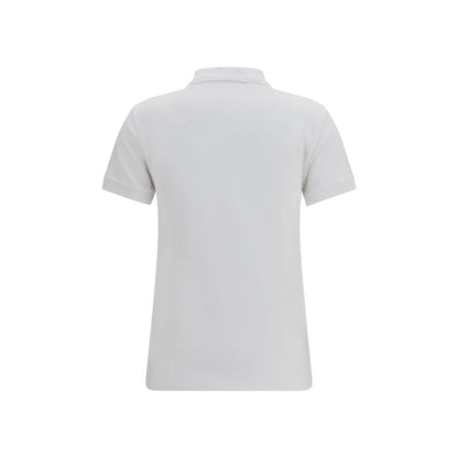 White Cotton Polo Shirt