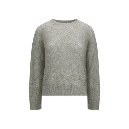 Gray Linen Sweatshirt