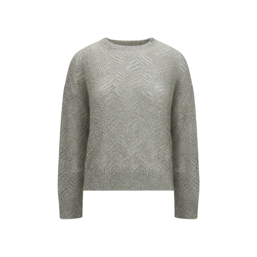 Gray Linen Sweatshirt