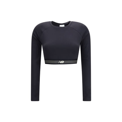 Black Recycled Polyester Longsleeve Shirt