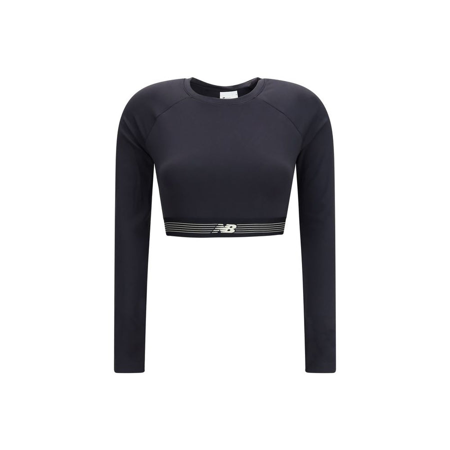 Black Recycled Polyester Longsleeve Shirt