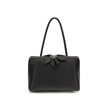 Black Calf Leather Bos Taurus Shoulder Bag