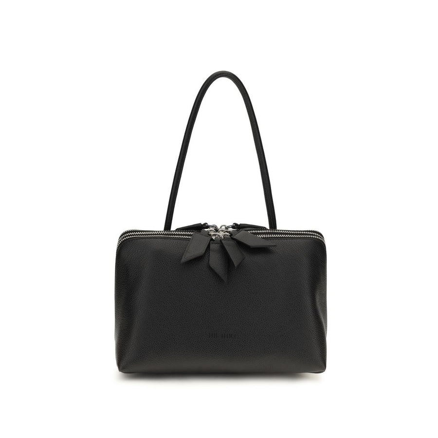 Black Calf Leather Bos Taurus Shoulder Bag