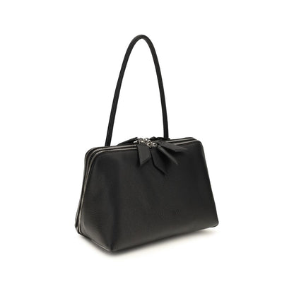 Black Calf Leather Bos Taurus Shoulder Bag