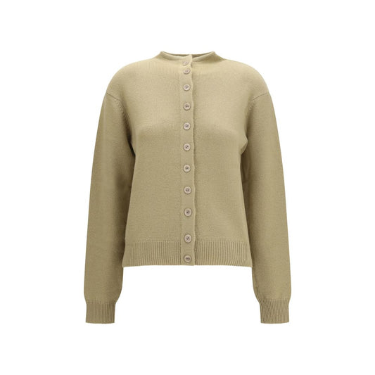 Beige Cashmere Cardigan