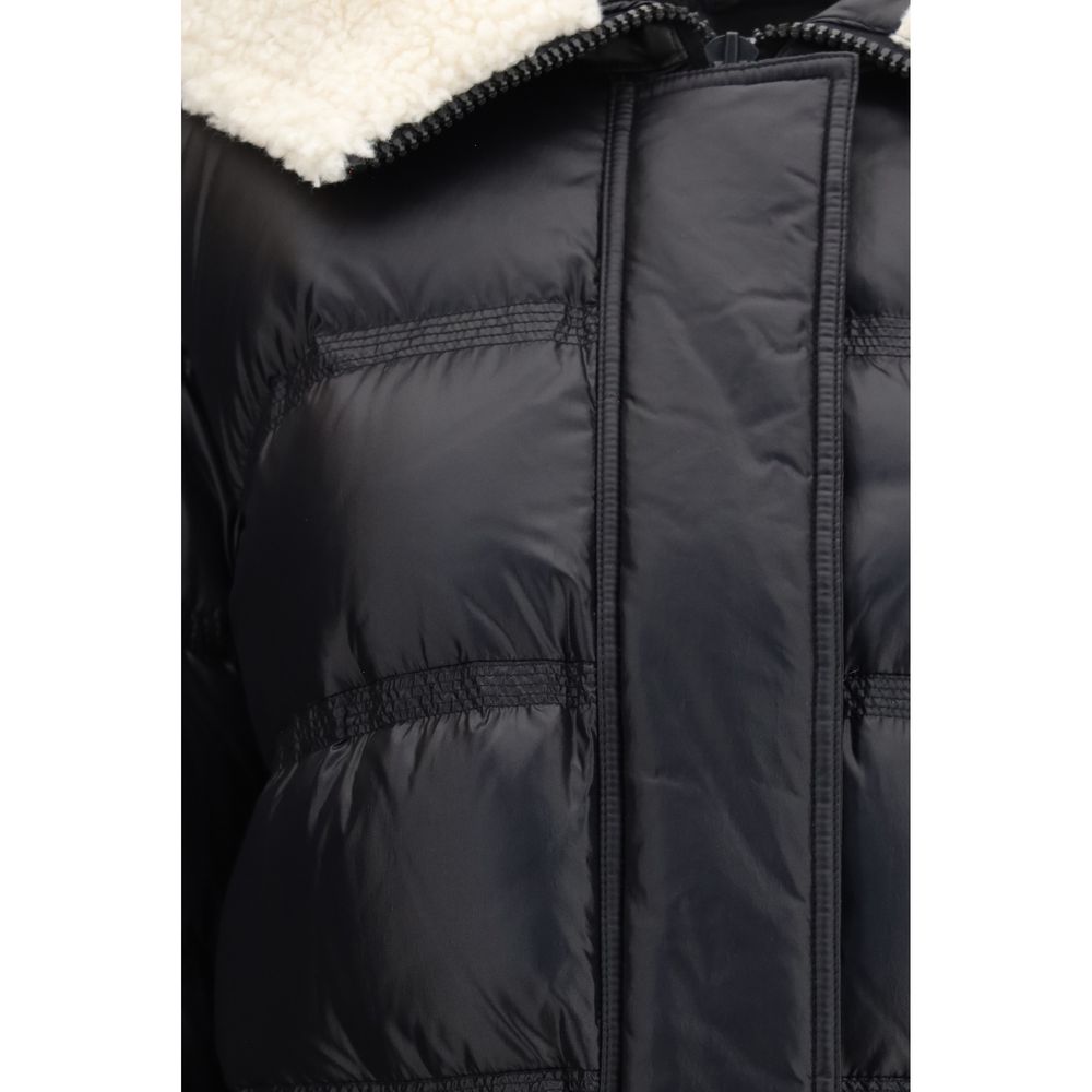 Black Polyamide Parka